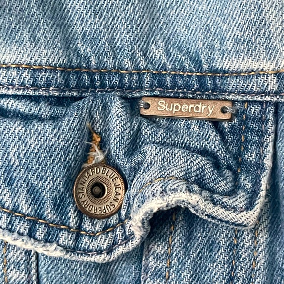 SUPERDRY jean-jacket size S - Picture 3 of 6